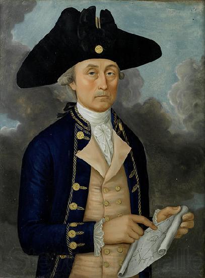 Guan Zuolin of Macao Portrait of Captain Joseph Huddart Norge oil painting art